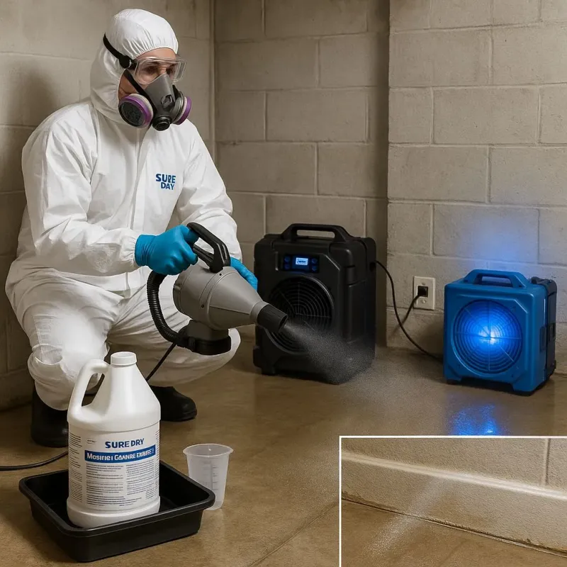 Sanitization and Odor Removal process in Saint Leo, FL